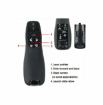 Presenter Laser Pointer R400 OEMR400 με Κόκκινο Laser και Πλήκτρα Slideshow 8149704 - Image 2