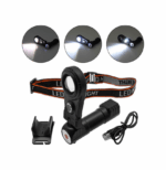 Επαναφορτιζόμενος Φακός Κεφαλής LED με Μέγιστη Φωτεινότητα 4000lm K5309 61872543