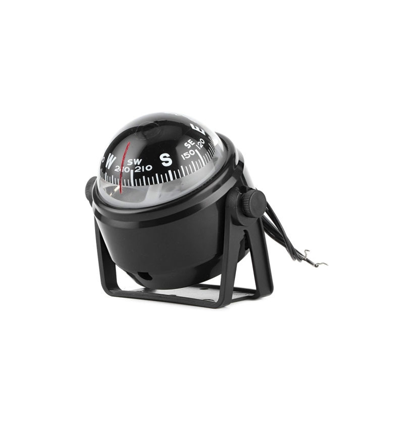 1 Πυξίδα με Κόκκινο Φωτισμό 12V OEM LC550 – Μαύρο 50868513 - Image 1