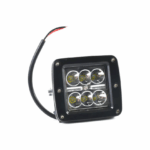 Τετράγωνος Προβολέας Αυτοκινήτου Kia Mini 12 / 24V 60W με Λευκό Φωτισμό 1τμχ 9701 59743026