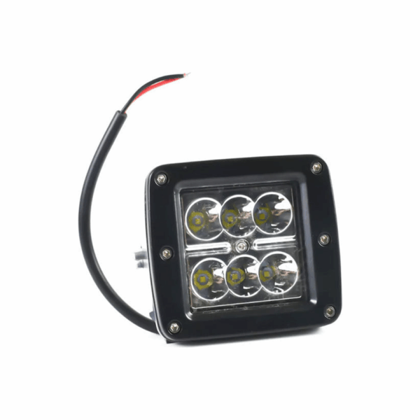 Τετράγωνος Προβολέας Αυτοκινήτου Kia Mini 12 / 24V 60W με Λευκό Φωτισμό 1τμχ 9701 59743026