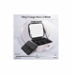 Μακιγιάζ Επαναφορτιζόμενο Led Καθρέφτη Βαλιτσάκι Αισθητικής Λευκό T02115732-1 58828367 - Image 2