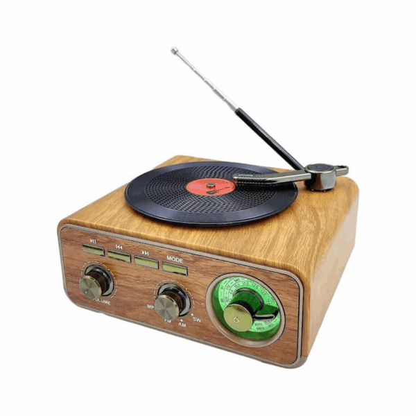 Πικάπ με Ενσωματωμένα Ηχεία Καφέ Meier 1317BT 61987520