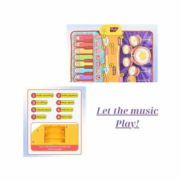 Πιάνο Χαλί Δραστηριοτήτων T02116335 για 6+ Ετών 60992992