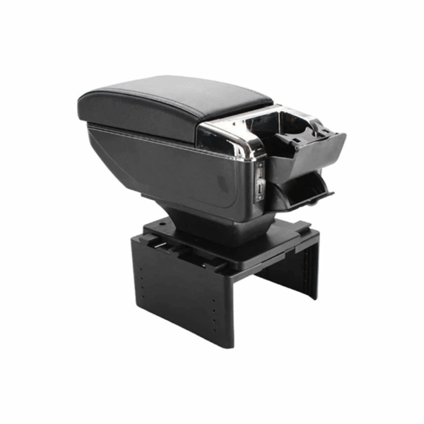 Τεμπέλης Αυτοκινήτου Universal με 7 Θύρες USB, Ποτηροθήκη και Τασάκι Μαύρο CTC-002 PERVOI 48430991