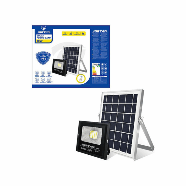 Στεγανός Ηλιακός Προβολέας LED Jortan 10W με Τηλεχειριστήριο IP66 FD-167003 59332293