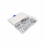 Σετ Μεταλλικά Παξιμάδια Κλιπ Τύπου U 50τμχ σε 4 Μεγέθη με Κασετίνα Μεταφοράς 15309 42725088