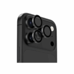 Siipro Metal Ring Style Camera Lens iPhone 17 Pro/Pro Max Μαύρο