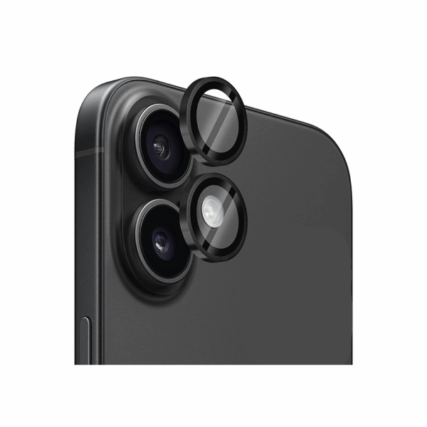 Siipro Metal Ring Style Camera Lens iPhone 17 Μαύρο