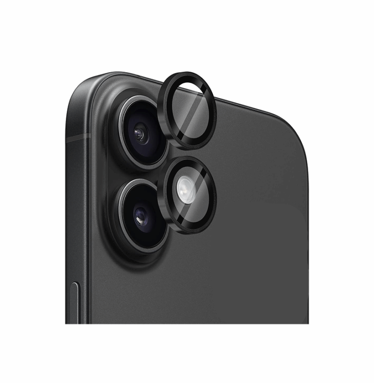 Siipro Metal Ring Style Camera Lens iPhone 17 Μαύρο
