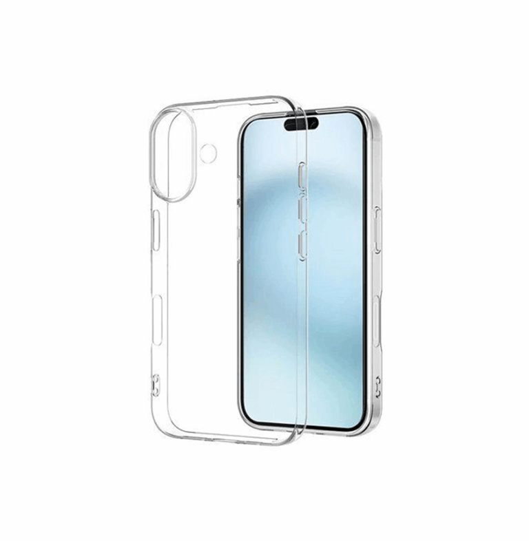 iPhone 16 Plus Θήκη Σιλικόνης Διάφανη TPU
