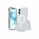 Θήκη Προστασίας Σιλικόνης Clear Case Με MagSafe iPhone 16 Plus