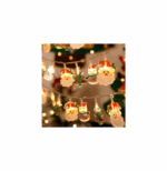 Χριστουγεννιάτικη Γιρλάντα 6m με Φωτάκια Φιγούρες Θερμού Φωτισμού Andowl Q-LED610 63692305