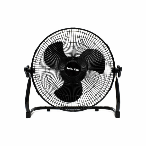 Φορητός Επιδαπέδιος Ηλιακός Ανεμιστήρας 36cm 15W 12000mAh Τριών Ταχυτήτων 37014531