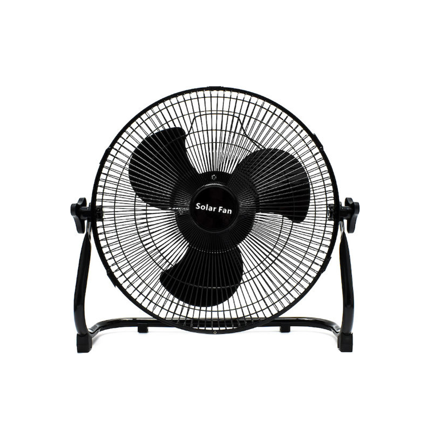 1 Φορητός Επιδαπέδιος Ηλιακός Ανεμιστήρας 36cm 15W 12000mAh Τριών Ταχυτήτων 37014531 - Image 1