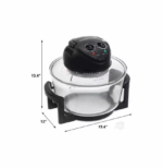 Φουρνάκι Ρομπότ 13lt με Λάμπα Αλογόνου Μαύρο Sokany SK-560 32397184 - Image 2