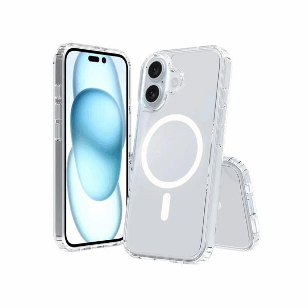 Θήκη Προστασίας Σιλικόνης Clear Case Με MagSafe iPhone 16