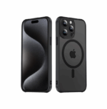 Θήκη Σιλικόνης Με Magsafe Hybrid & Metal Camera Lens Protection iPhone 16 Μαύρη