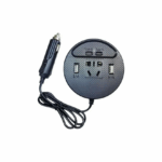 Φορτιστής Μετατροπέας Αυτοκινήτου Inverter με 2 θύρες USB 3.1A , 2xType C και 1x220V/150W 12/24V IN-CAR 1667 58435233 OEM