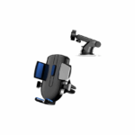 Βάση Κινητού Αυτοκινήτου με Ρυθμιζόμενα Άγκιστρα Μαύρη Andowl Q-Z002 40813154