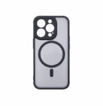 Hybrid Θήκη Σιλικόνης Με Magsafe & Metal Camera Lens Protection iPhone 16 Pro Μαύρη - Image 2