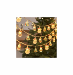 Χριστουγεννιάτικη Γιρλάντα 6m με Φωτάκια Φιγούρες Θερμού Φωτισμού Andowl Q-LED610 63692305 - Image 2
