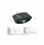 Συσκευή Υπερήχων Απώθησης Γατών / Πουλιών Ηλιακή 511 36906575 - Image 2