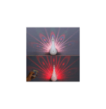 Φωτιστικό Τοίχου με Ενσωματωμένο LED και Διακόπτη Λευκό 78x110x190εκ. 03009PCK50WH  60194326 - Image 2