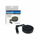 Φορτιστής Μετατροπέας Αυτοκινήτου Inverter με 2 θύρες USB 3.1A , 2xType C και 1x220V/150W 12/24V IN-CAR 1667 58435233 OEM - Image 2