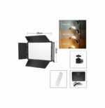 LED Επαγγελματικό Φορητό Φωτιστικό Κάμερας και Φωτογραφικής 80W (3000-6500K) RL 900 45746032 - Image 2