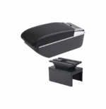 Τεμπέλης Αυτοκινήτου Universal με 7 Θύρες USB, Ποτηροθήκη και Τασάκι Μαύρο CTC-002 PERVOI 48430991 - Image 2