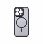 Θήκη Σιλικόνης Με Magsafe Hybrid & Metal Camera Lens Protection iPhone 16 Μαύρη - Image 3