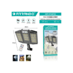 Ηλιακό Φωτιστικό Δρόμου 264 LED με Αισθητήρα Κίνησης