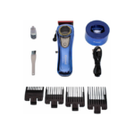 Επαναφορτιζόμενη Κουρευτική Μηχανή Μπλε Kemei KM-2242