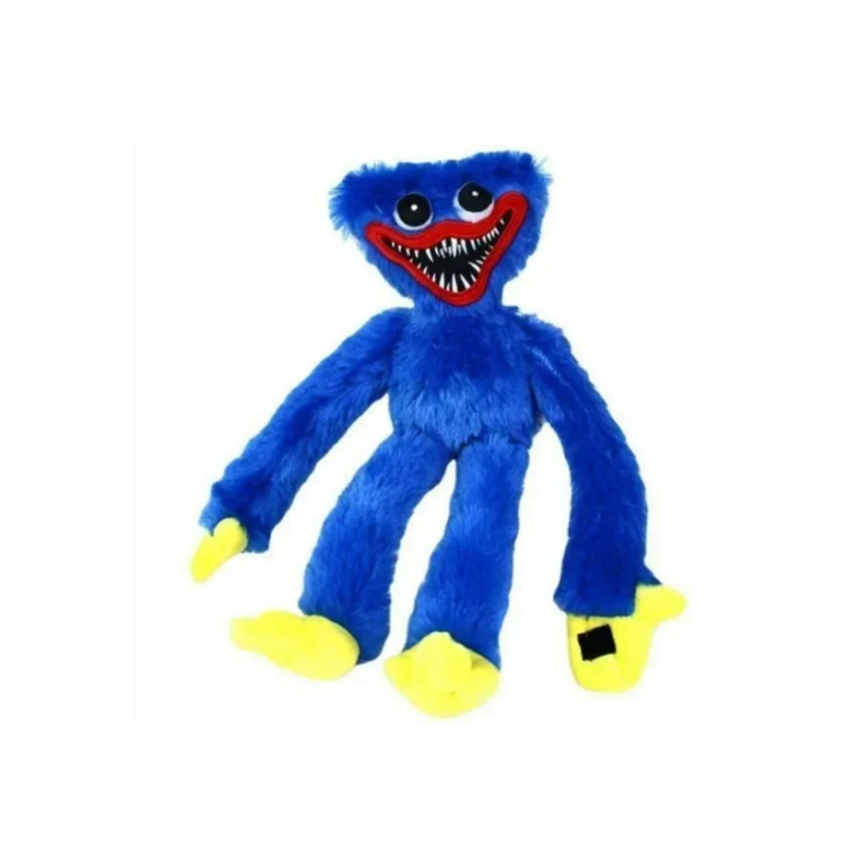 Huggy Wuggy βελούδινη κούκλα Μπλε 80cm