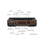 Φορητό Ηχοσύστημα Ρεύματος με USB Μαύρο CMiK