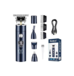 Ξυριστική Μηχανή Επαναφορτιζόμενη Kemei KM-257 Μπλε