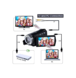 Ψηφιακή Βιντεοκάμερα 1080P HD 20MP TFT LCD 16X 4KDV Andowl Q-DV16X Μαύρη - Image 2