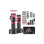 Επαγγελματική Κουρευτική Μηχανή Κόκκινη VGR