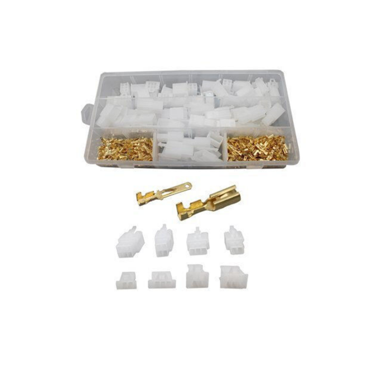 Σετ Πλαστικές Φίσες Αρσενικό-Θηλυκό σε 4 Μεγέθη 380 Τεμαχίων