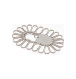 Κρεμάστρα Στεγνώματος Ρούχων 22 Θέσεων σε Μπεζ Χρώμα