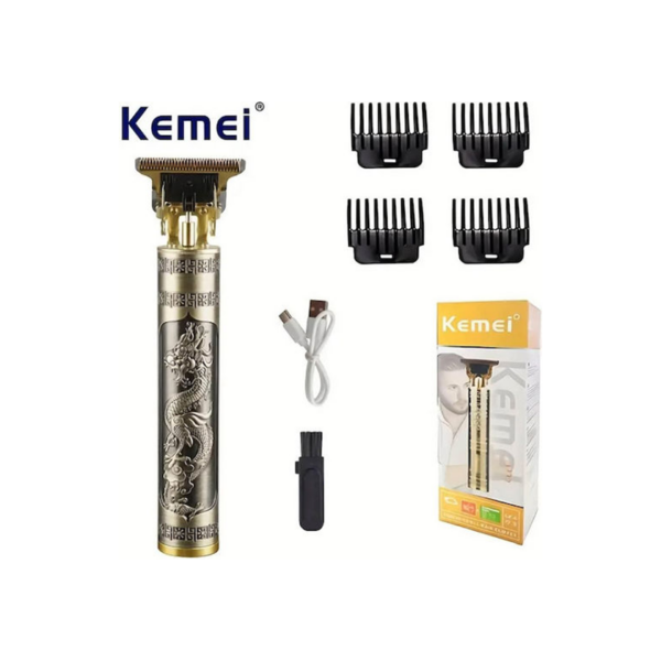 Επαναφορτιζόμενη Κουρευτική Μηχανή Trimmer 5W Kemei