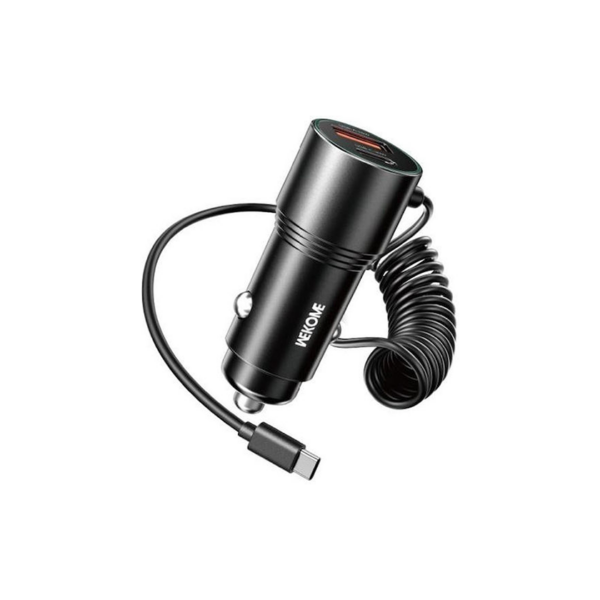 Φορτιστής Αυτοκινήτου 66W Γρήγορης Φόρτισης