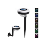 Καρφωτό Ηλιακό Φωτιστικό RGB με Φωτοκύτταρο Arrango