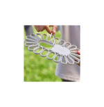 Κρεμάστρα Στεγνώματος Ρούχων 22 Θέσεων σε Μπεζ Χρώμα