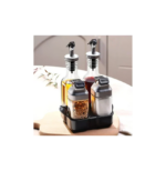 Σετ Δοχεία για Ξύδι, Λάδι, Αλάτι και Πιπέρι