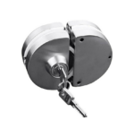 Κλειδαριά Γυάλινης Πόρτας σε Ασημί Χρώμα