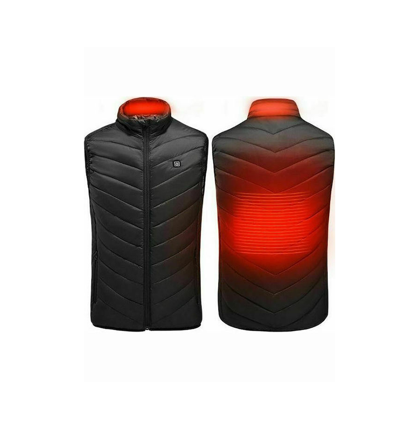 1 Θερμαινόμενο Ηλεκτρικό Γιλέκο Με Καλώδιο Usb