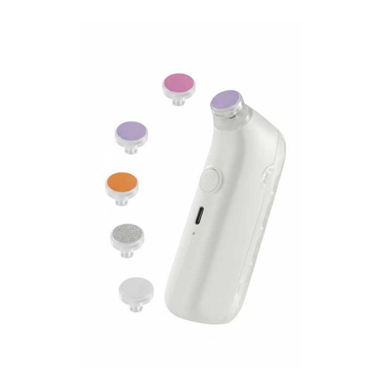 Επαναφορτιζόμενη Ηλεκτρική Παιδική Λίμα Νυχιών με 5 Κεφαλές