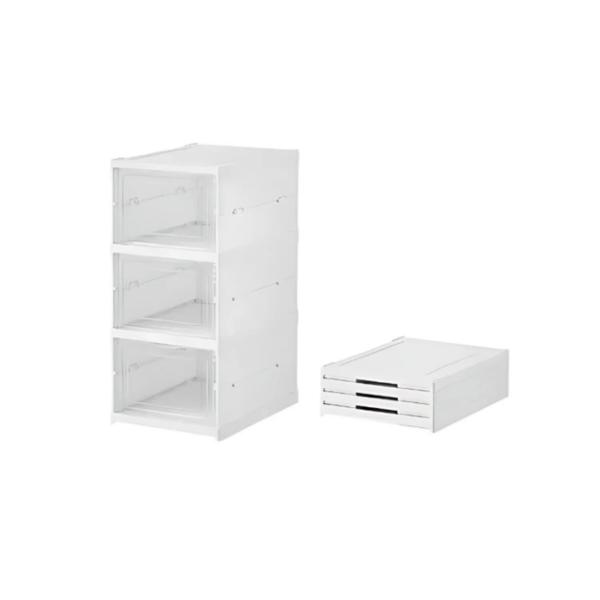 Αναδιπλούμενα Πλαστικά Κουτιά Αποθήκευσης Παπουτσιών